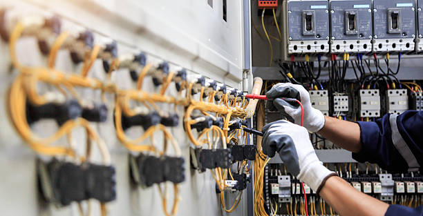 Professional Electrician technician working in Longbranch, WA
